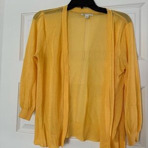 Yellow Lightweight Cardigan